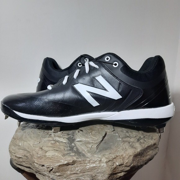 NEW New Balance Men\'s 4040v5 Metal Baseball Cleats Black Shoes L4040BK5 Size 13 main image 6